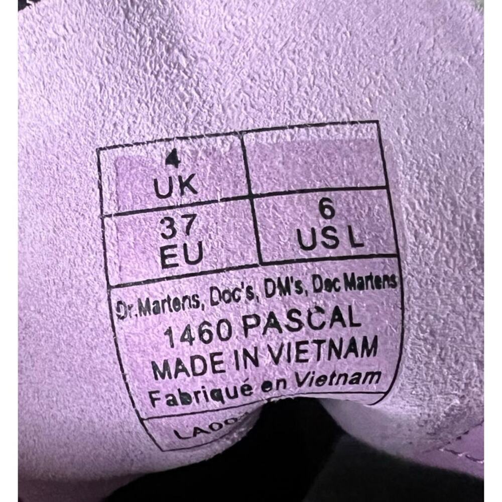 NIB Dr. Martens 1460 Pascal Boots in Lilac - Women's Size 6 - Picture 9 of 10